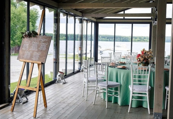 Панорамный ресторан на свадьбу