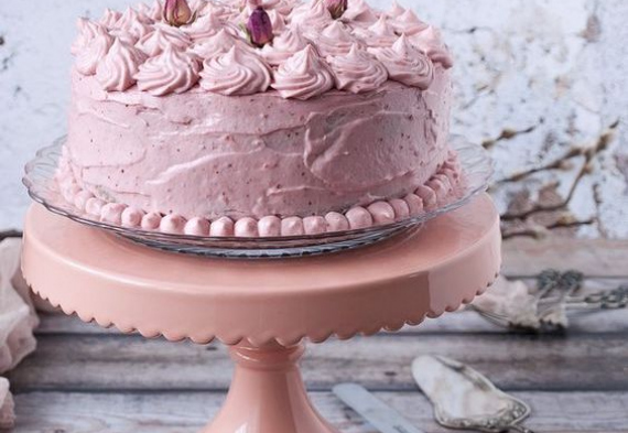 торт на розовую свадьбу