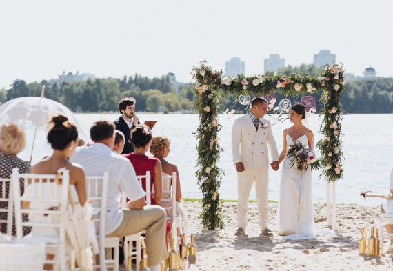 свадьба на пляже