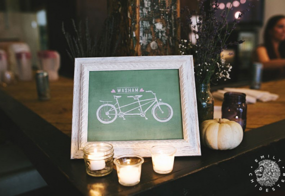 Декор велосипедной свадьбы 