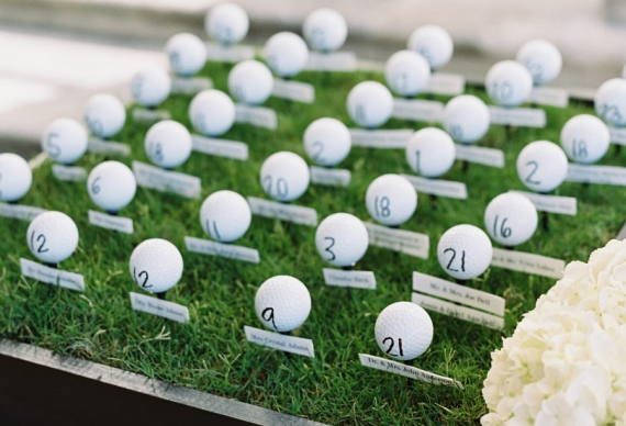 Мячи для гольфа в подарок гостям