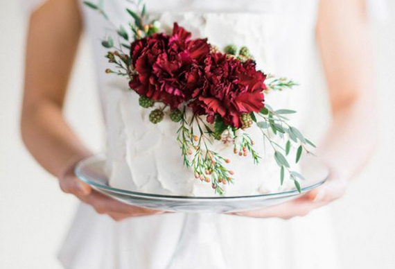 торт на рубиновую свадьбу
